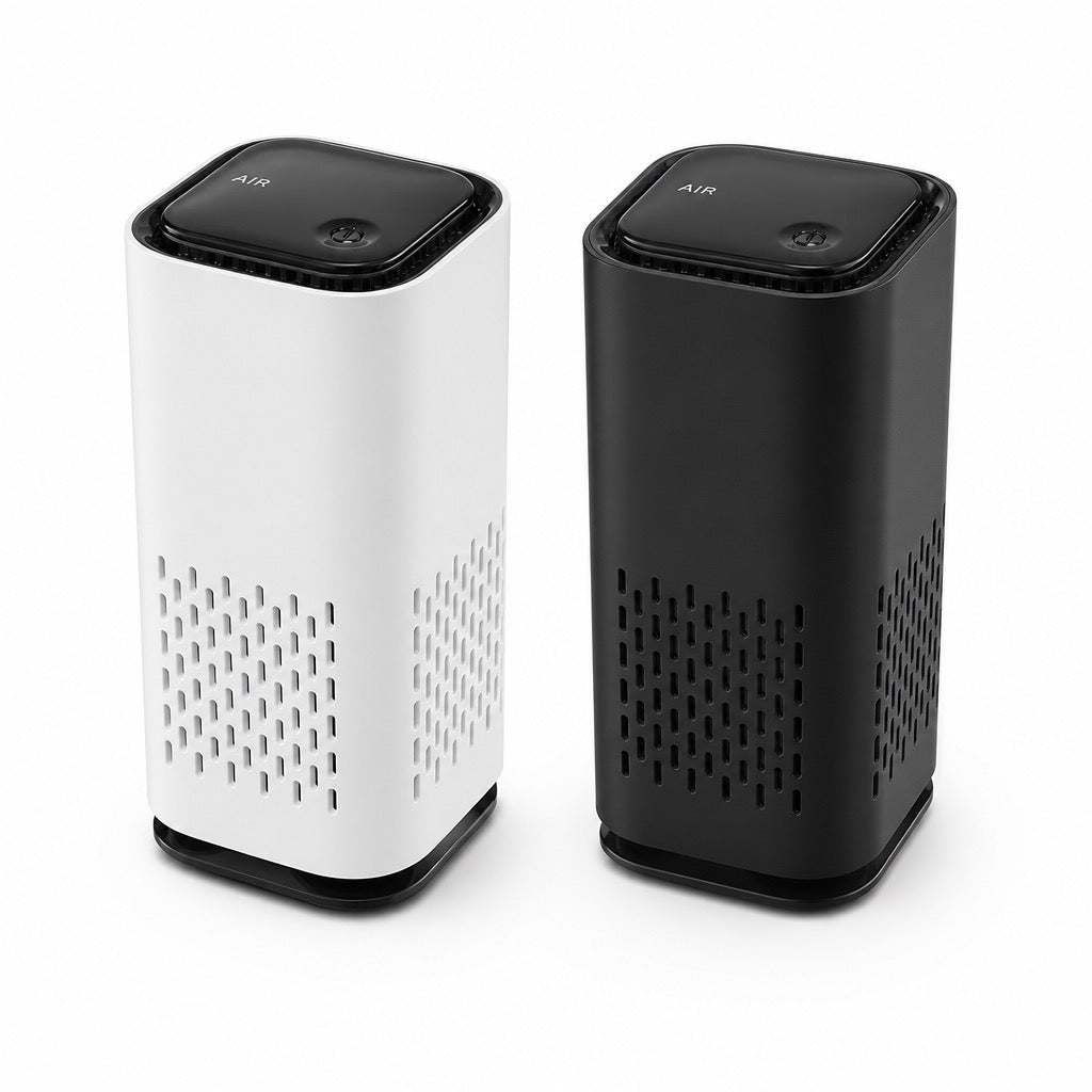 PureCabin FreshDrive white and black color options side by side